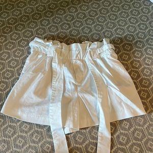 Zara White Shorts